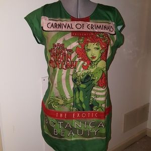 Black Milk Poison Ivy Girlfriend Tee Large L